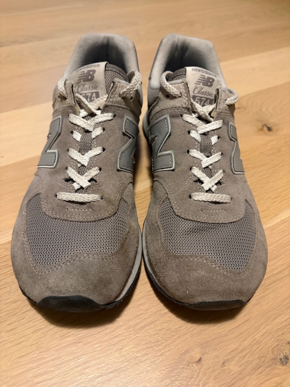 New Balance Men's 574 Classic Sneakers in Gray and Light Gray